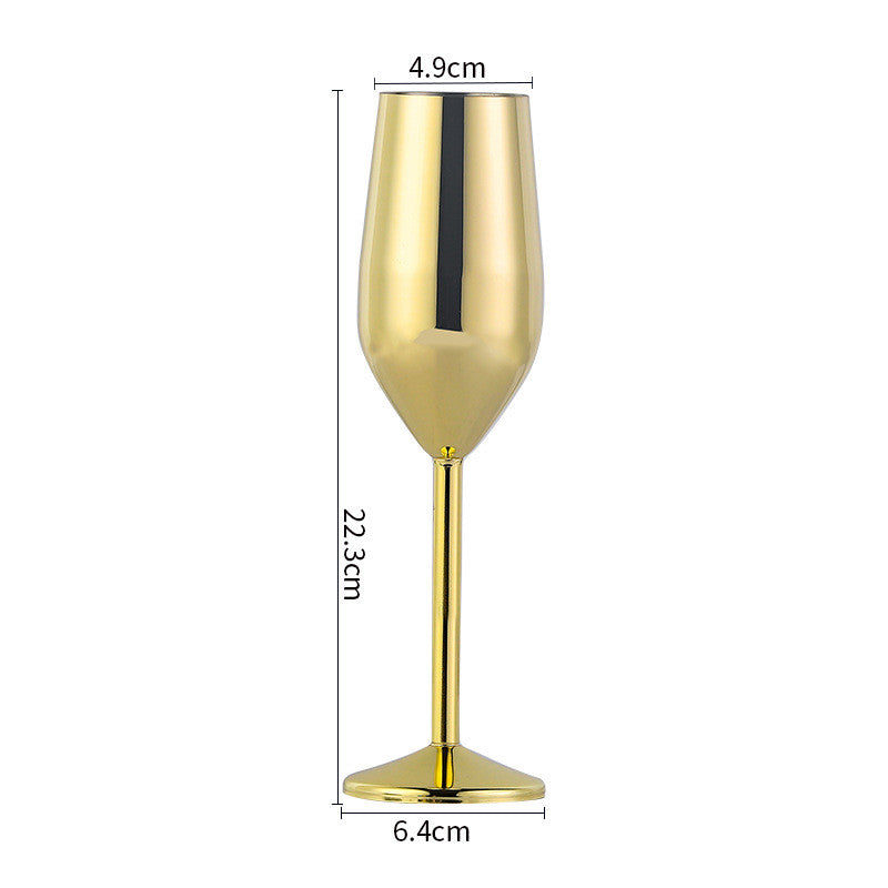 Tulip Wine Glass Stainless Steel
