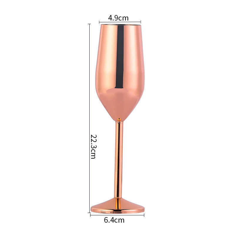 Tulip Wine Glass Stainless Steel