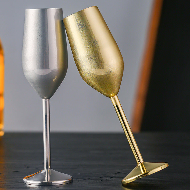 Tulip Wine Glass Stainless Steel