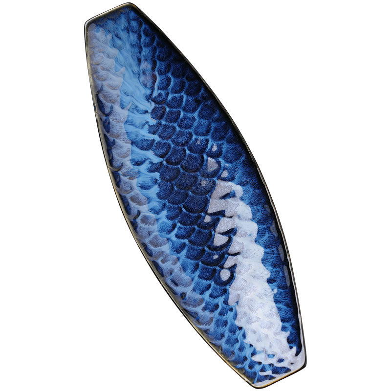 Ceramic Boat Shape Plate