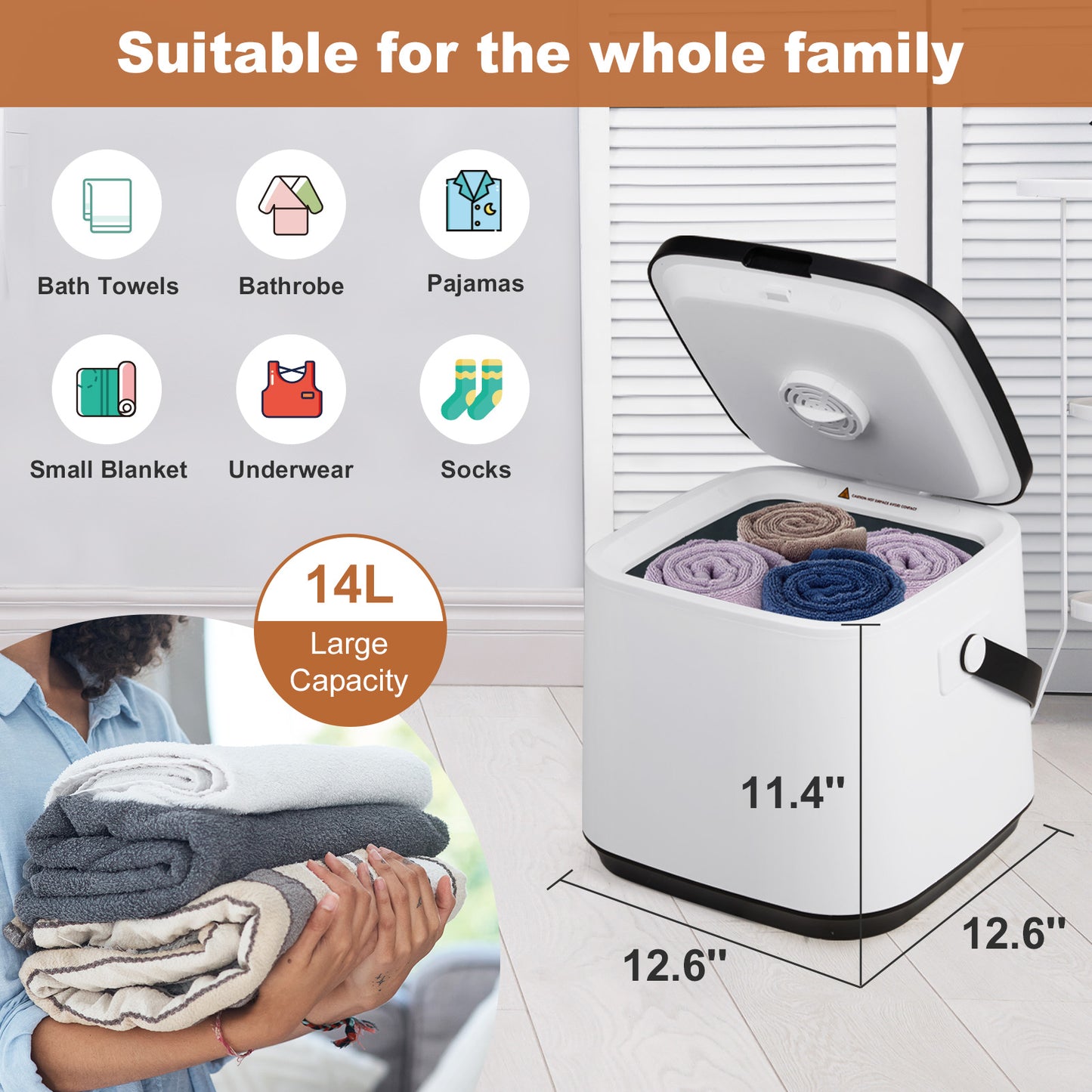 Towel Warmer Bucket