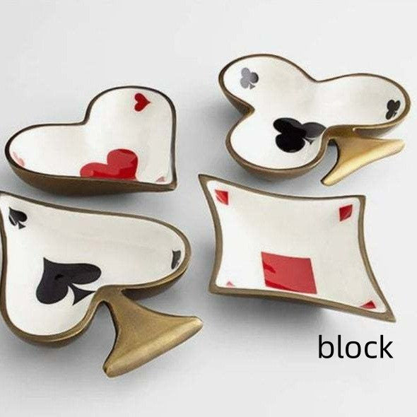 Playing Card Plate