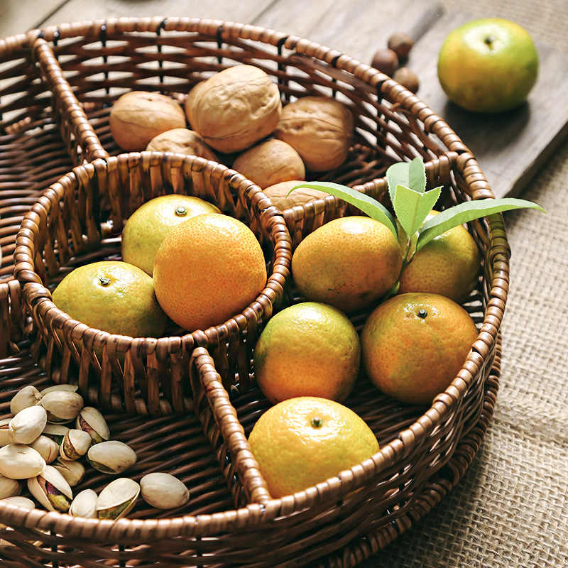 Divided Fruit Snack Plate