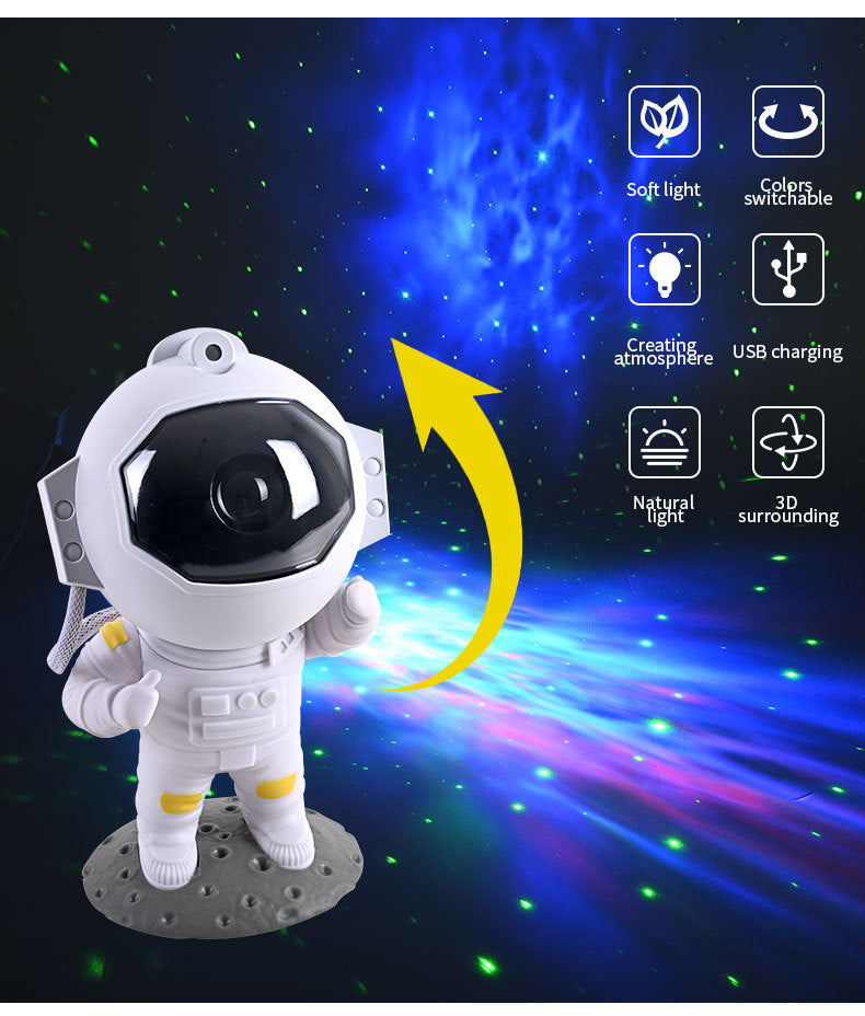 Galaxy Star Projector Astronaut