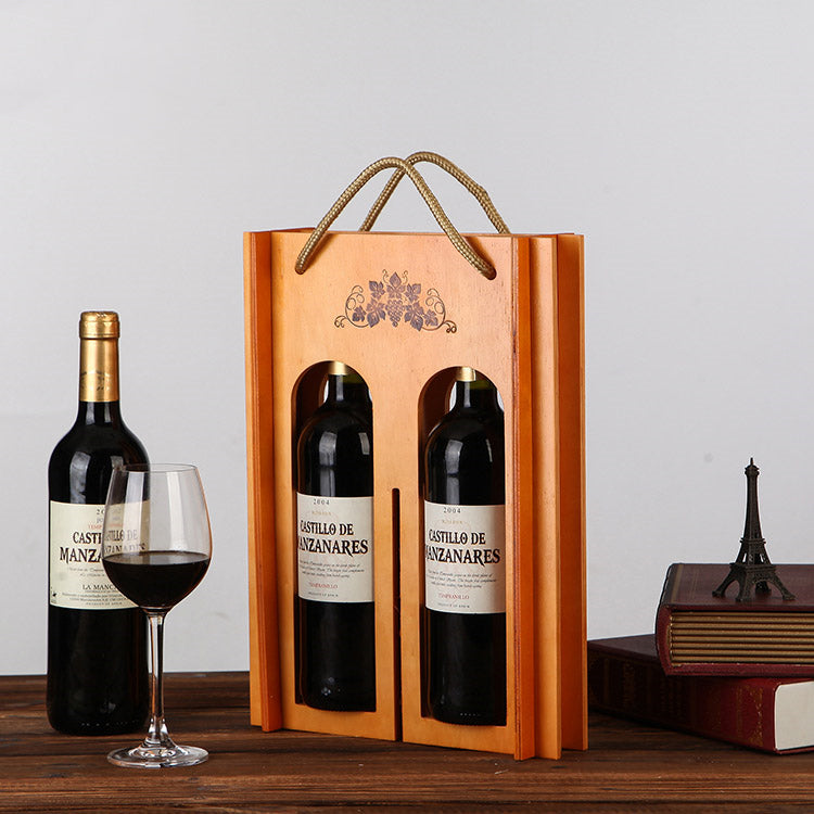 Wooden Wine Rack Box