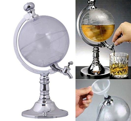 Pump & Globe Plastic Wine Dispenser