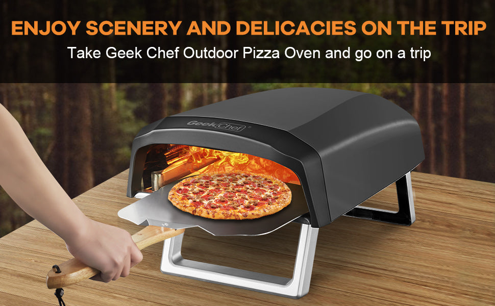 Geek Chef Portable Gas Pizza Oven