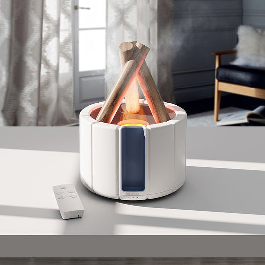 Simulated Flame Aromatherapy Humidifier