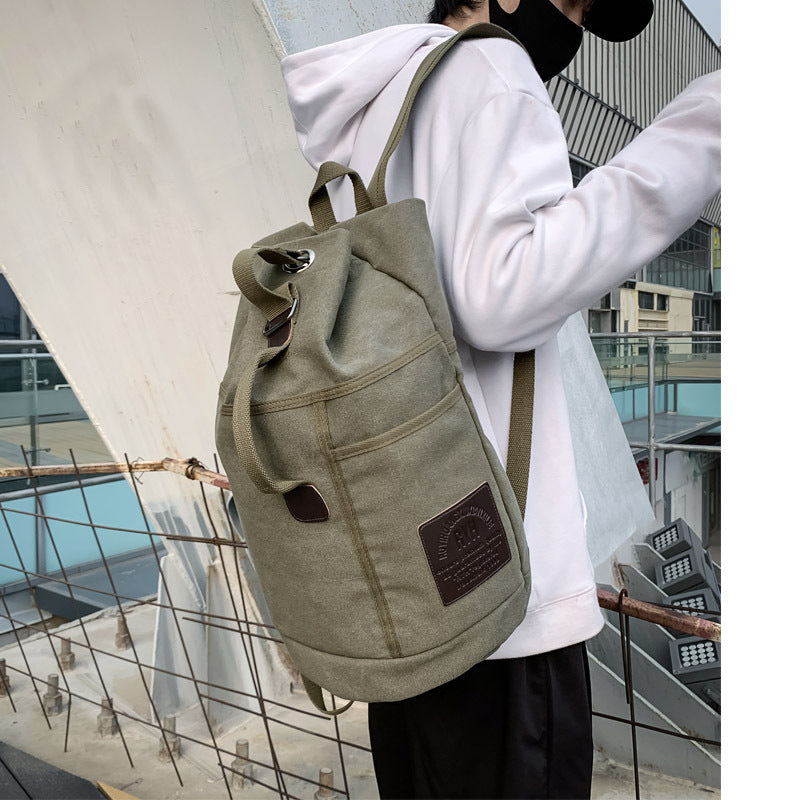 Outdoor Canvas Travel Bag - Men's And Women's