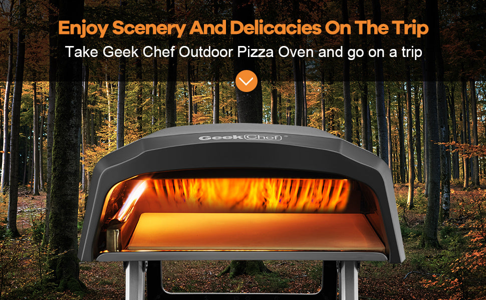 Geek Chef Portable Gas Pizza Oven